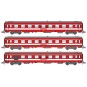NW-156-REE Modeles NW156 Set of 3 UIC coaches 2x A9 / 1x A7D, LE CAPITOLE, with nameplate, N - 1/160