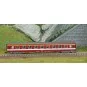 NW-341-REE Modeles NW341 Voiture voyageurs UIC, A9 ex-Capitole, bande jaune et ½ cartouche Corail, ep.IV, N - 1/160