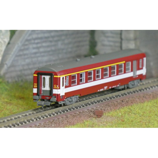 NW-342-REE Modeles NW342 UIC passenger car, A7D ex-Capitole, yellow stripe and Corail cartouche, ep.IV, N - 1/160