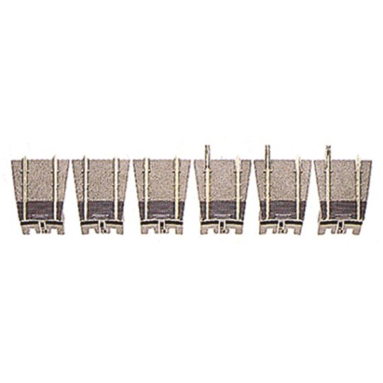 Fleischmann 6155 Ballastless access tracks for the turntable 6154 -... Fle_6155-copy of Fleischmann 6153 Access roads to the swing bridge 6152 - Fle_6155