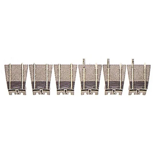 Fleischmann 6155 Voies d'acces sans ballast du pont tournant 6154 Fleischmann Fle_6155 - 1 Fle_6155-Fleischmann 6155 Voies d'acces sans ballast du pont tournant 6154