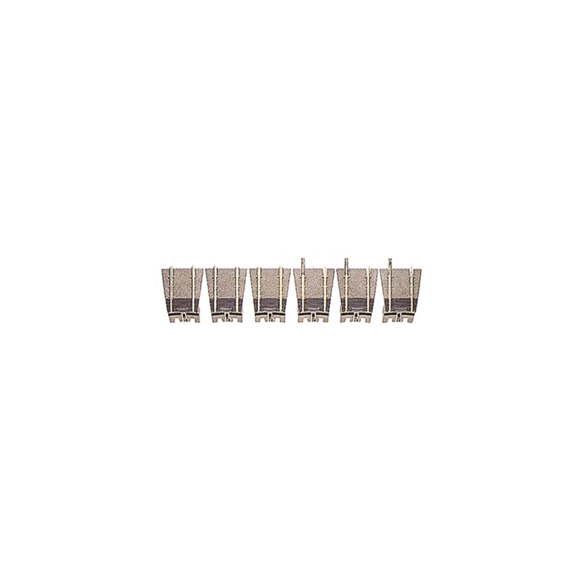 Fleischmann 6155 Ballastless access tracks for the turntable 6154 -... Fleischmann 6155 Ballastless access tracks for the turntable 6154 -...