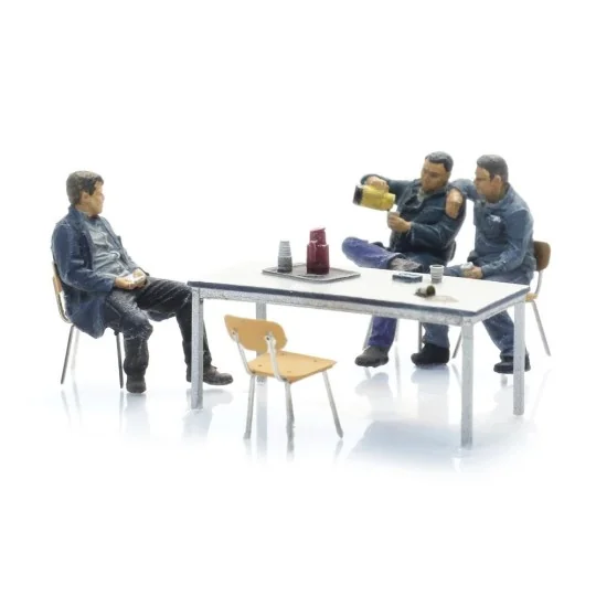 Arti_5870084-Artitec 5870084 Figures, metalworkers on break