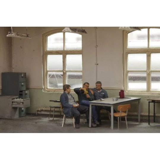 Arti_5870084-Artitec 5870084 Figures, metalworkers on break