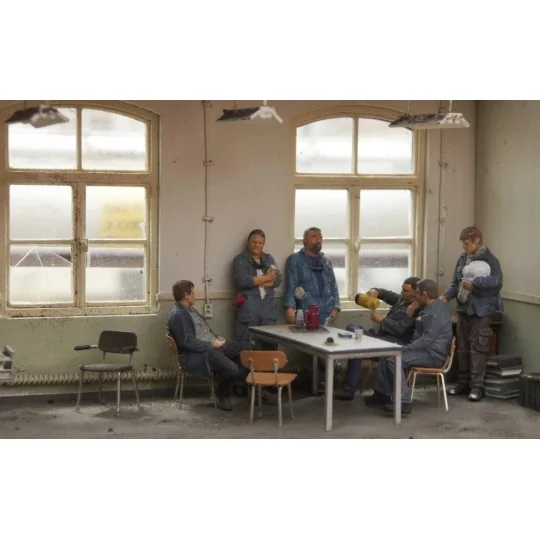 Arti_5870084-Artitec 5870084 Figures, metalworkers on break