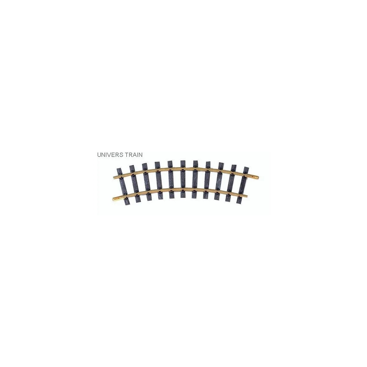 Piko G 35211-12 Set de 12 Rails courbes, R1, 30°, avec éclisses Piko G Piko_35211-12 - 2 Piko G 35211-12 Set de 12 Rails courbes, R1, 30°, avec éclisses Piko G Piko_35211-12 - 2