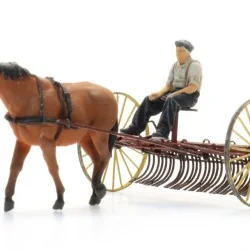 Artitec 387.609 Râteau à foin avec cheval + figurine Artitec Arti_387.609 - 1