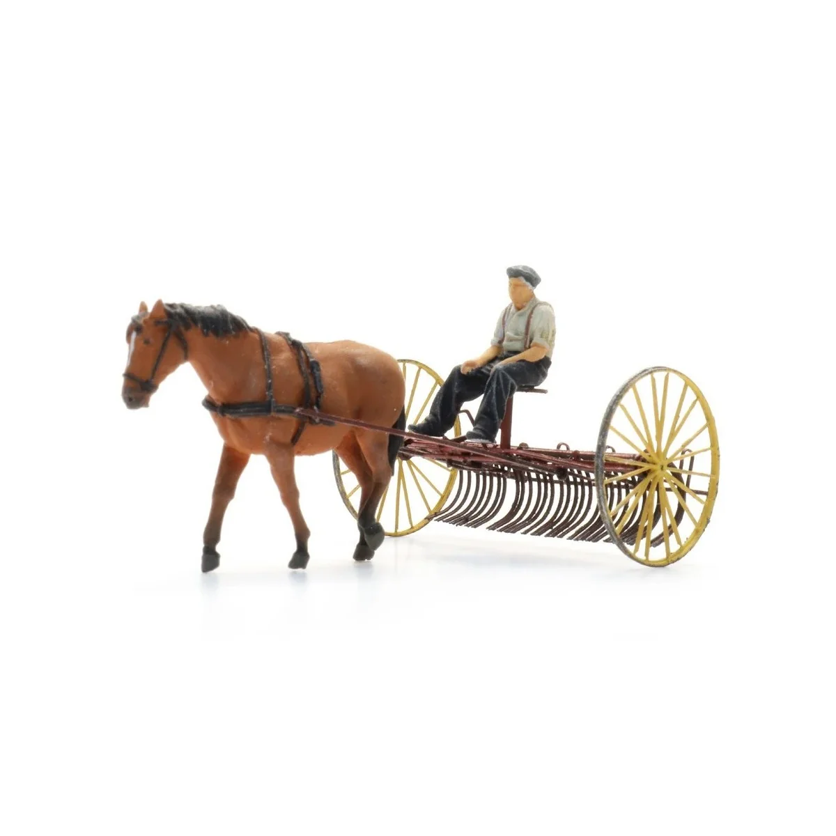 Artitec 387.609 Râteau à foin avec cheval + figurine Artitec Arti_387.609 - 1