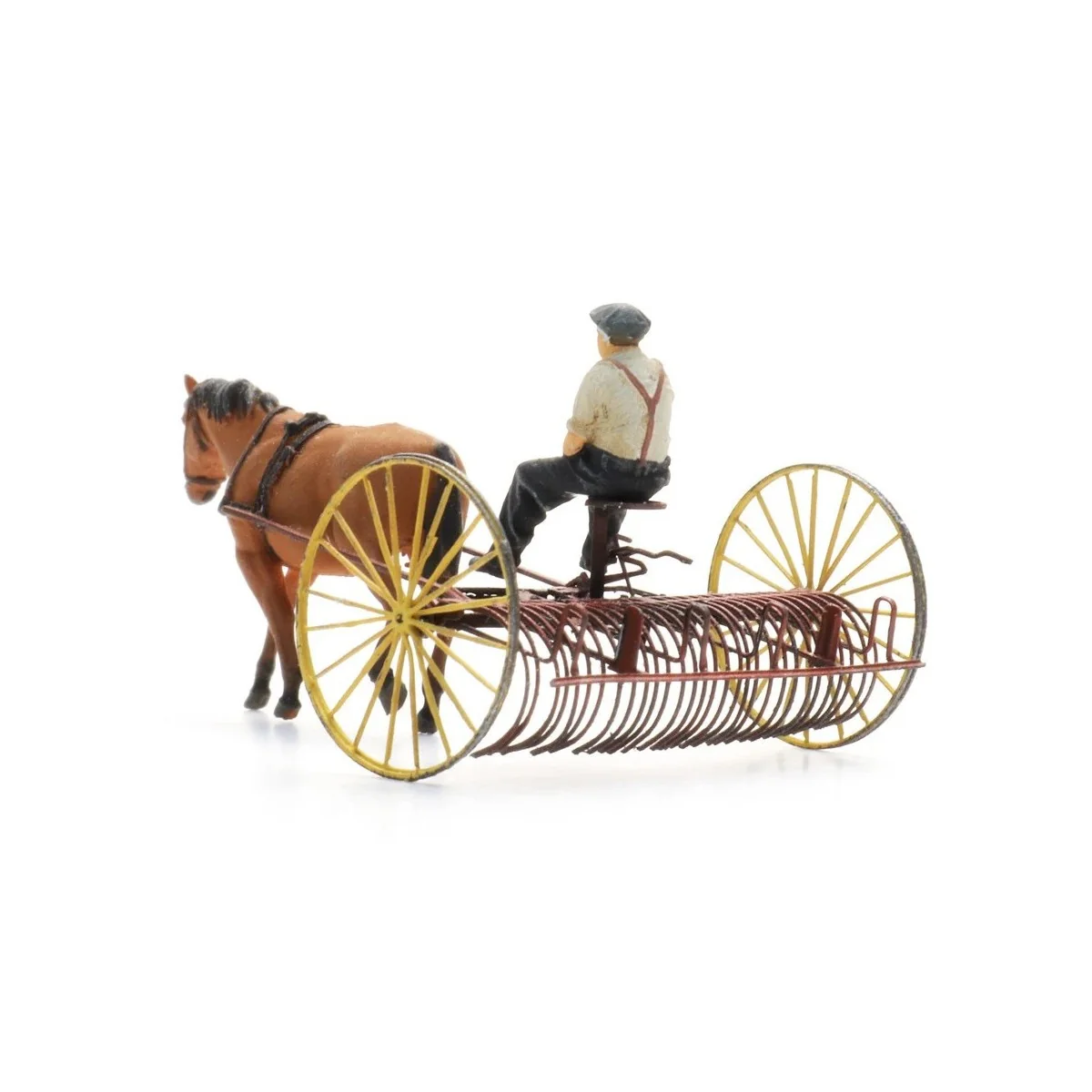Artitec 387.609 Râteau à foin avec cheval + figurine Artitec Arti_387.609 - 5