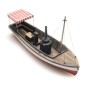 Arti_387.461-Artitec 387.461 Bateau sur ligne de flottaison de la vedette à vapeur African Queen (109 mm)