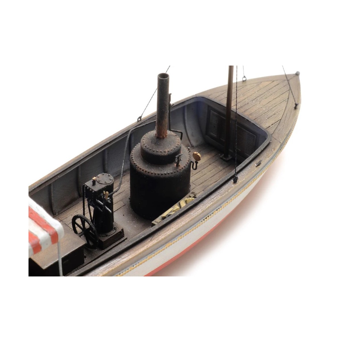 Artitec 387.461 Bateau sur ligne de flottaison de la vedette à vapeur African Queen (109 mm) Artitec Arti_387.461 - 5