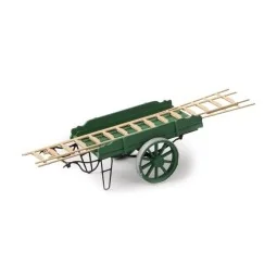Artitec 387.24-GN Green trolley with ladder