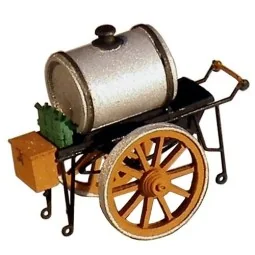 Artitec 387.25-SR Silver Oil Cart