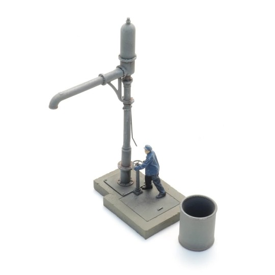 Arti_387.591-Artitec 387.591 High Alsace-Lorraine Water Crane + Figurine