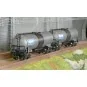 Piko 28316 Set of 2 angled tank wagons with bogies, Algeco Piko_28316-Piko 28316 Set of 2 angled tank wagons with bogies, Algeco