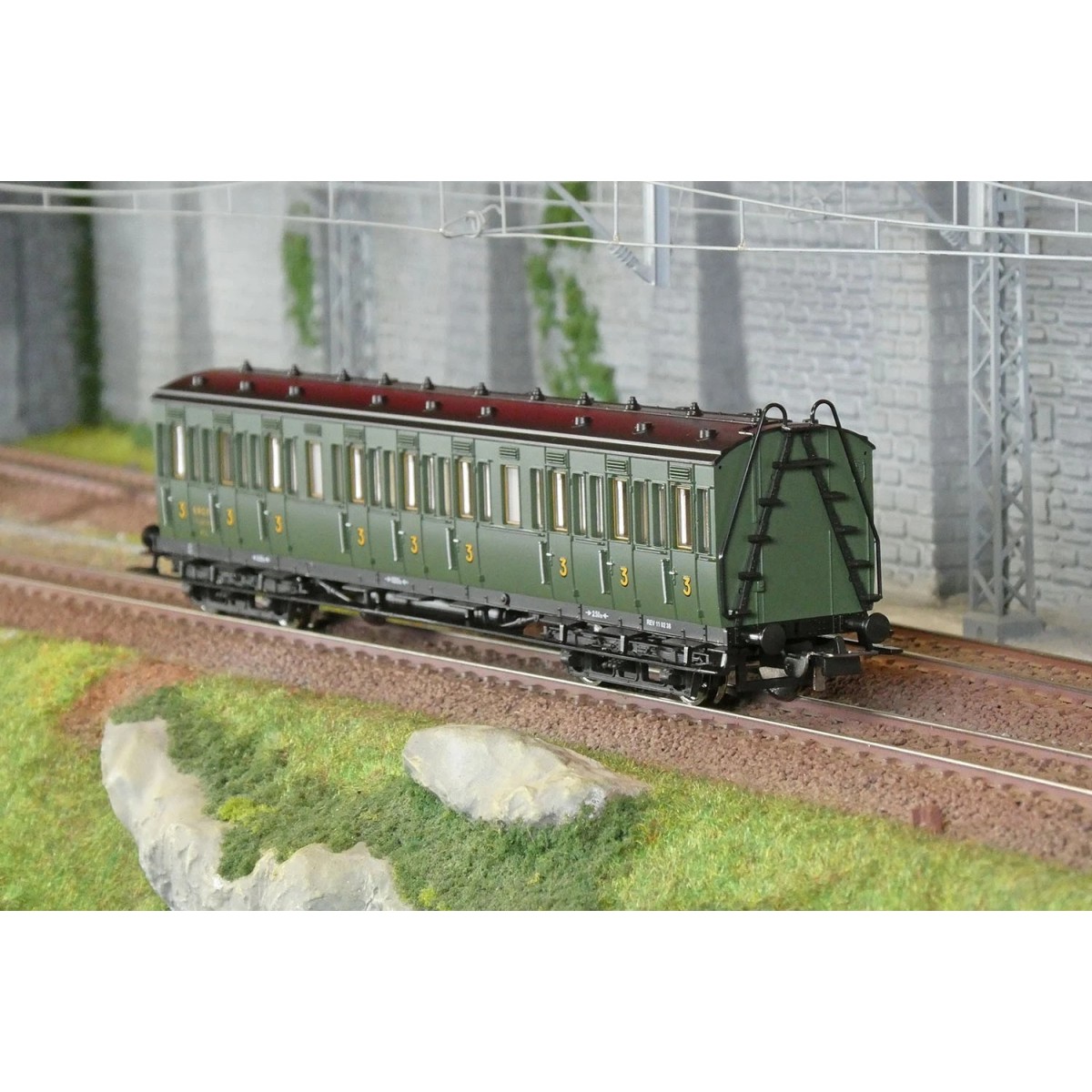 Piko 53329 Third-class compartment passenger car - PIKO_53329