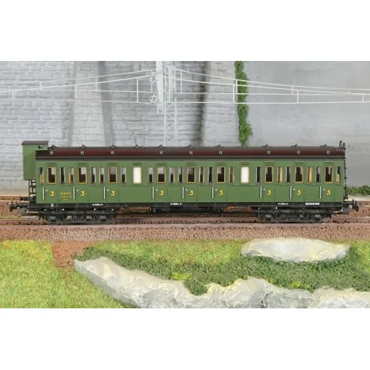 PIKO_53337-Piko 53337 Third-class compartment passenger car with guardhouse