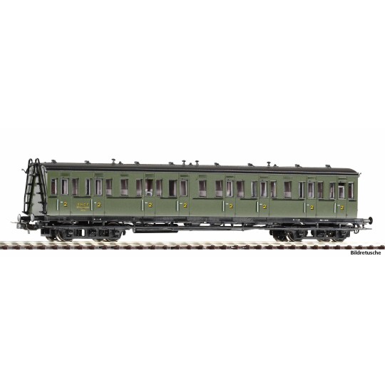 Piko_53339-Piko 53339 Second-class compartment passenger car with ladder
