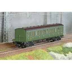 Piko 53339 Second-class compartment passenger car with ladder - Pik...