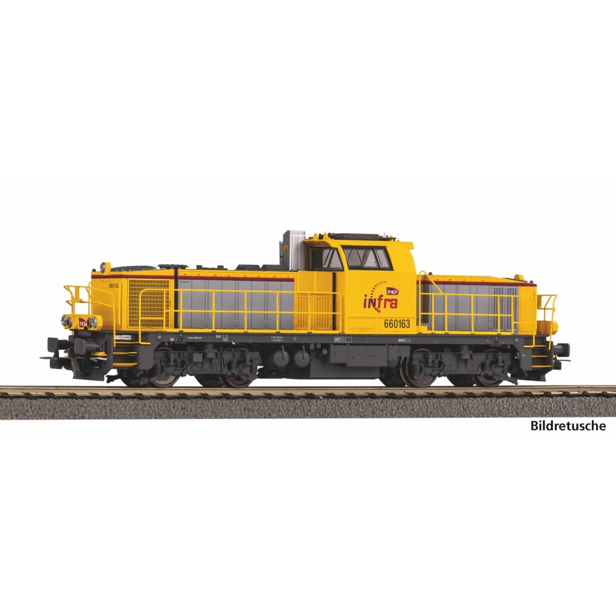 Piko 96494 Locomotive diesel BB 60163 SNCF, INFRA, digitale sonore Piko Piko_96494 - 4 Piko 96494 Locomotive diesel BB 60163 SNCF, INFRA, digitale sonore Piko Piko_96494 - 4