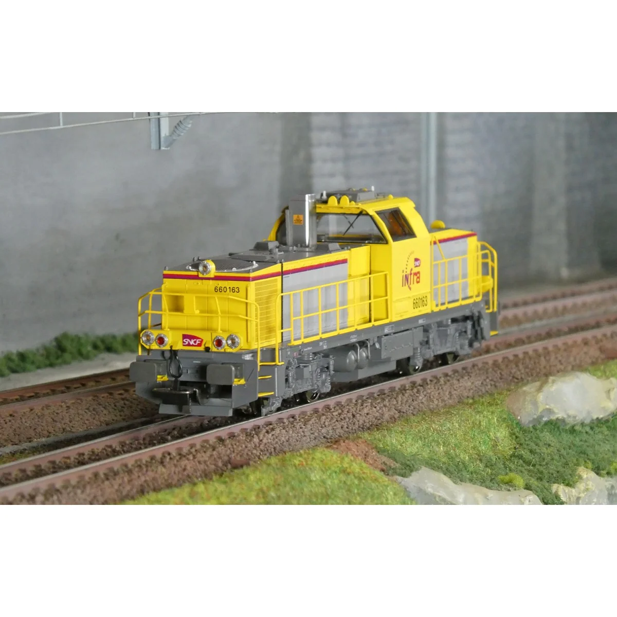 Piko 96494 Diesel locomotive BB 60163 SNCF, INFRA, digital sound - ...