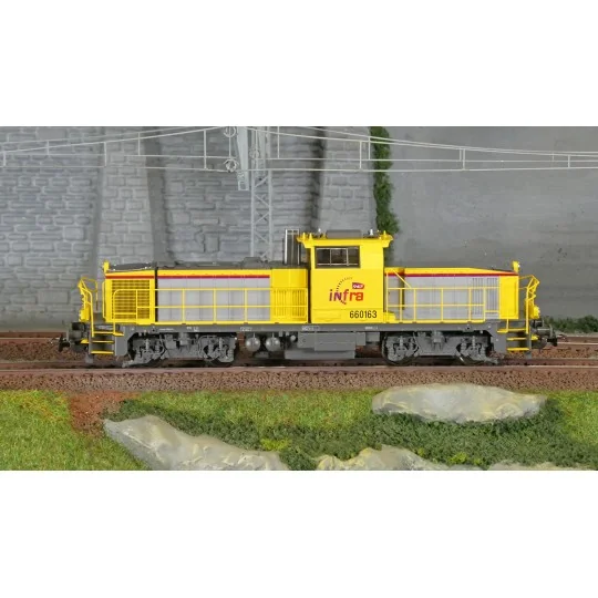 Piko 96494 Locomotive diesel BB 60163 SNCF, INFRA, digitale sonore Piko Piko_96494 - 2 Piko_96494-Piko 96494 Locomotive diesel BB 60163 SNCF, INFRA, digitale sonore