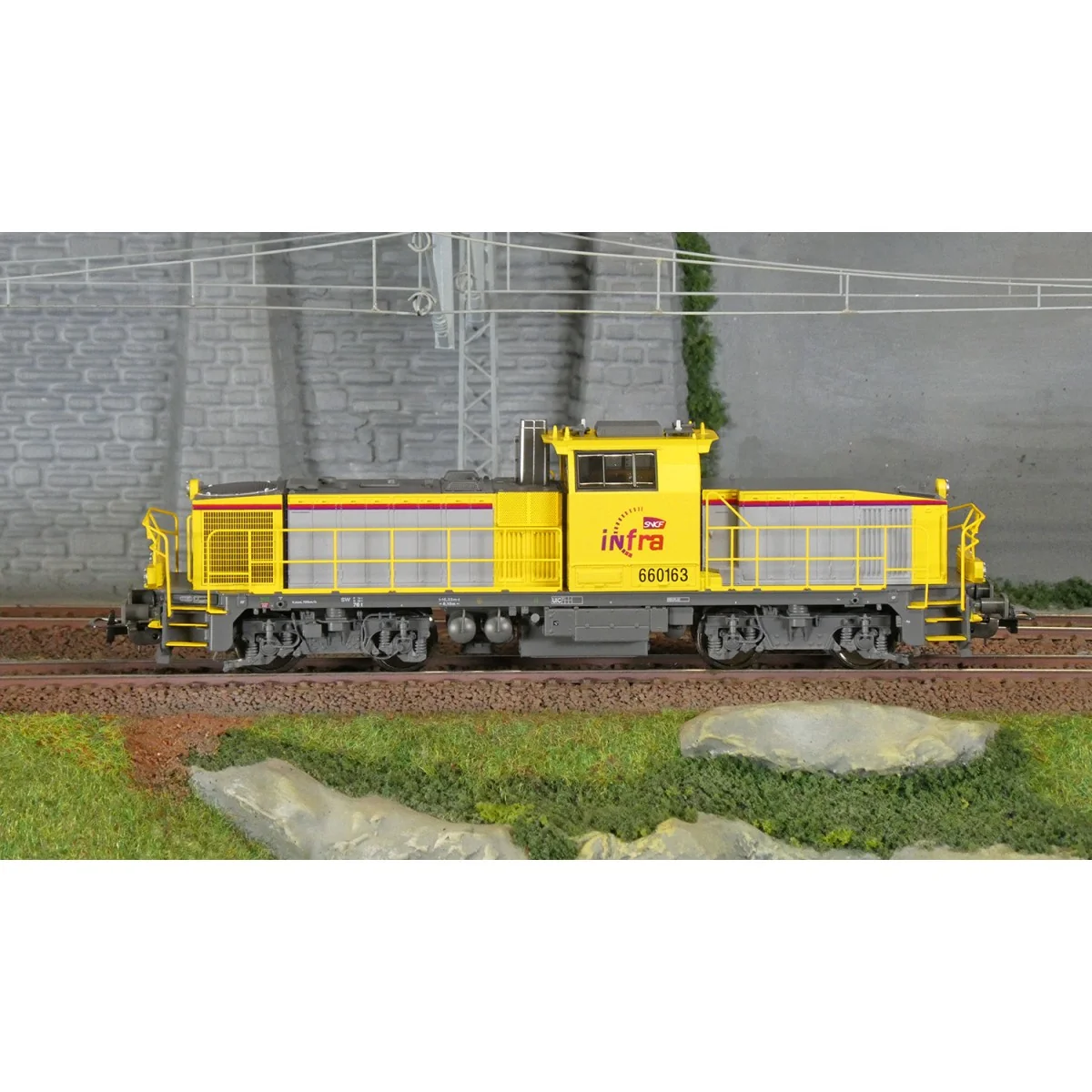 Piko 96494 Locomotive diesel BB 60163 SNCF, INFRA, digitale sonore Piko Piko_96494 - 2 Piko 96494 Locomotive diesel BB 60163 SNCF, INFRA, digitale sonore Piko Piko_96494 - 2