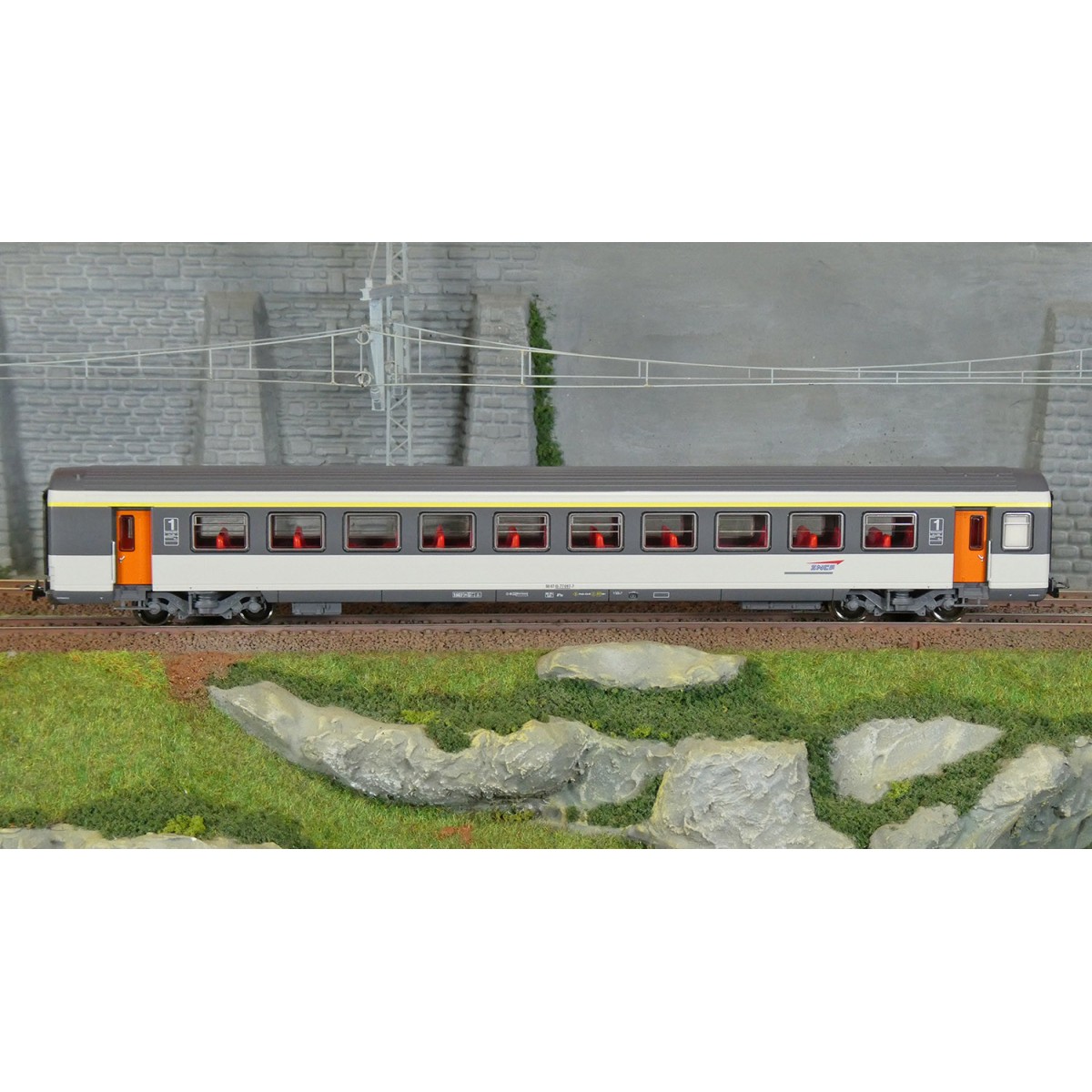 Piko 97138 Corail passenger cars, 1st class, cap logo, SNCF - Piko_...