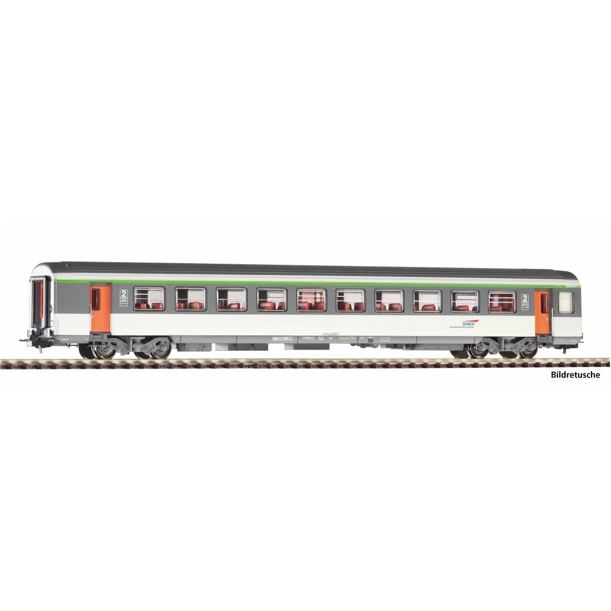 Piko 97139 Voitures voyageurs Corail, 2ème classe, logo casquette, SNCF Piko Piko_97139 - 3 Piko 97139 Voitures voyageurs Corail, 2ème classe, logo casquette, SNCF Piko Piko_97139 - 3