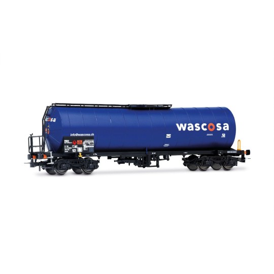 HR6666-Rivarossi HR6666 Bogie tank wagon, blue livery, WASCOSA