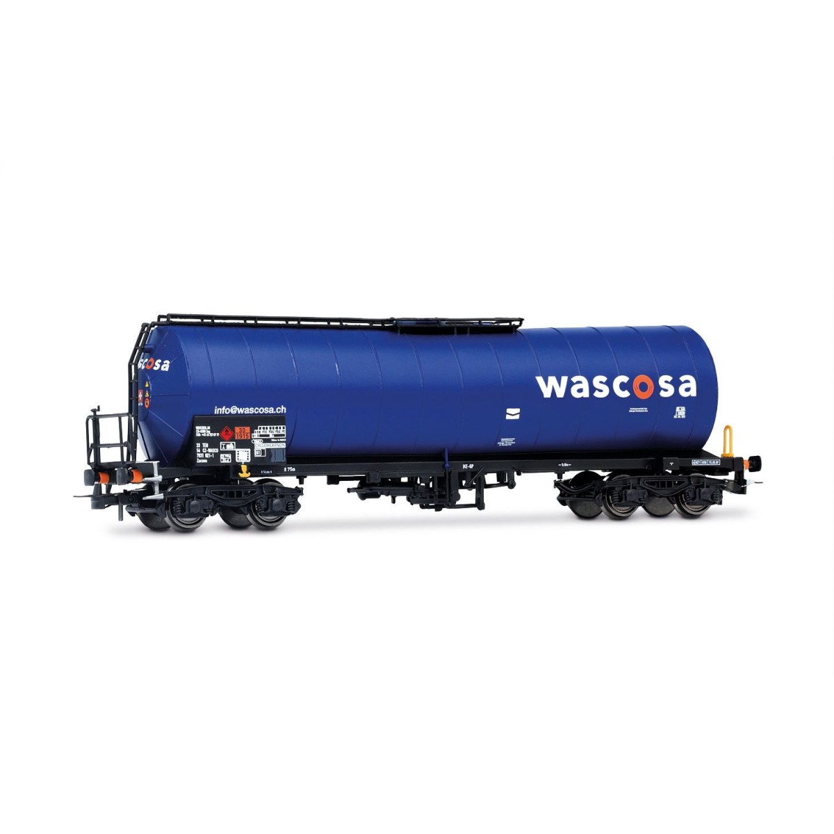 Rivarossi HR6666 Bogie tank wagon, blue livery, WASCOSA - HR6666