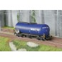 HR6666-Rivarossi HR6666 Wagon citerne à bogies, livrés bleu, WASCOSA