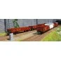 Roco 44002 Set of 8 Freight Wagons, DB Roco_44002-Roco 44002 Set of 8 Freight Wagons, DB
