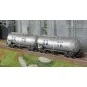 Rivarossi HR6667 Set of 2 bogie tank wagons, light grey, large GATX... HR6667-Rivarossi HR6667 Set of 2 bogie tank wagons, light grey, large GATX logo