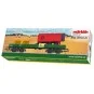 Marklin 00740-01 Low-sided bogie wagon Type Rlmms, with agricultura... Marklin_00740-01-Marklin 00740-01 Low-sided bogie wagon Type Rlmms, with agricultural load