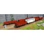 Roco 44002 Set of 8 Freight Wagons, DB Roco_44002-Roco 44002 Set of 8 Freight Wagons, DB