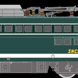 R37 HO41082CDS Locomotive électrique BB 20203, SNCF, verte, Strasbourg, digital sonorisée Rail 37 - R37 R37_HO41082CDS - 1