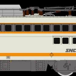 R37 HO41083BDS Locomotive électrique BB 20204, SNCF, gris béton, Strasbourg, digital sonorisée Rail 37 - R37 R37_HO41083BDS - 1