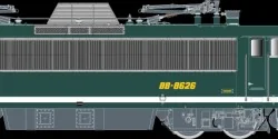 R37 HO41116DS BB 8626 electric locomotive, SNCF, green, Toulouse, d...