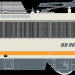 R37 HO41117DS Locomotive électrique BB 8610, SNCF, béton, Toulouse, digital sonorisée Rail 37 - R37 R37_HO41117DS - 1