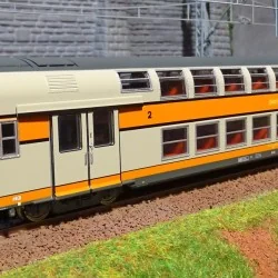 ViTrains 3159 Voiture voyageur VB2N SNCF, 1ere / 2eme classe, Logo encadré jaune ViTrains ViTrains_3159 - 1