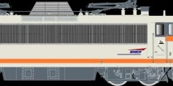 R37 HO41120 BB 508611 KVB electric locomotive, SNCF, concrete, cap ...