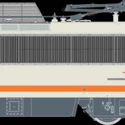 R37 HO41120 Locomotive électrique BB 508611 KVB, SNCF, béton, logo casquette, Toulouse Rail 37 - R37 R37_HO41120 - 1