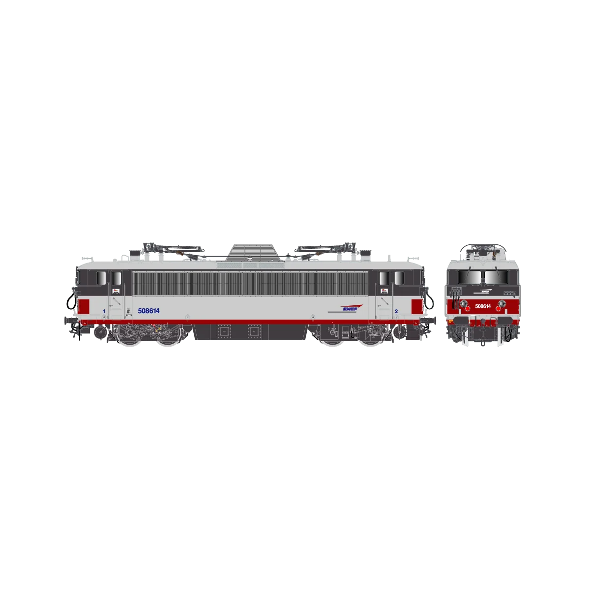 R37 HO41121DS Electric locomotive BB 508614 KVB, SNCF, Multiservice...