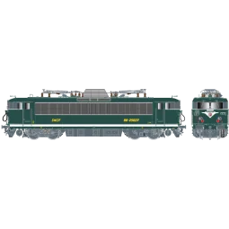 R37 HO41128DS Electric locomotive BB 25607, SNCF, snowplow, Achères...