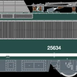 R37 HO41129DS Locomotive électrique BB 25634, SNCF, logo nouille, chasse-neige, Venissieux, digital sonorisée Rail 37 - R37 R37_