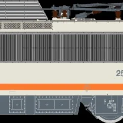 R37 HO41131 Locomotive électrique BB 425679 KVB, SNCF, béton, logo casquette, chasse-neige, Acheres Rail 37 - R37 R37_HO41131 - 