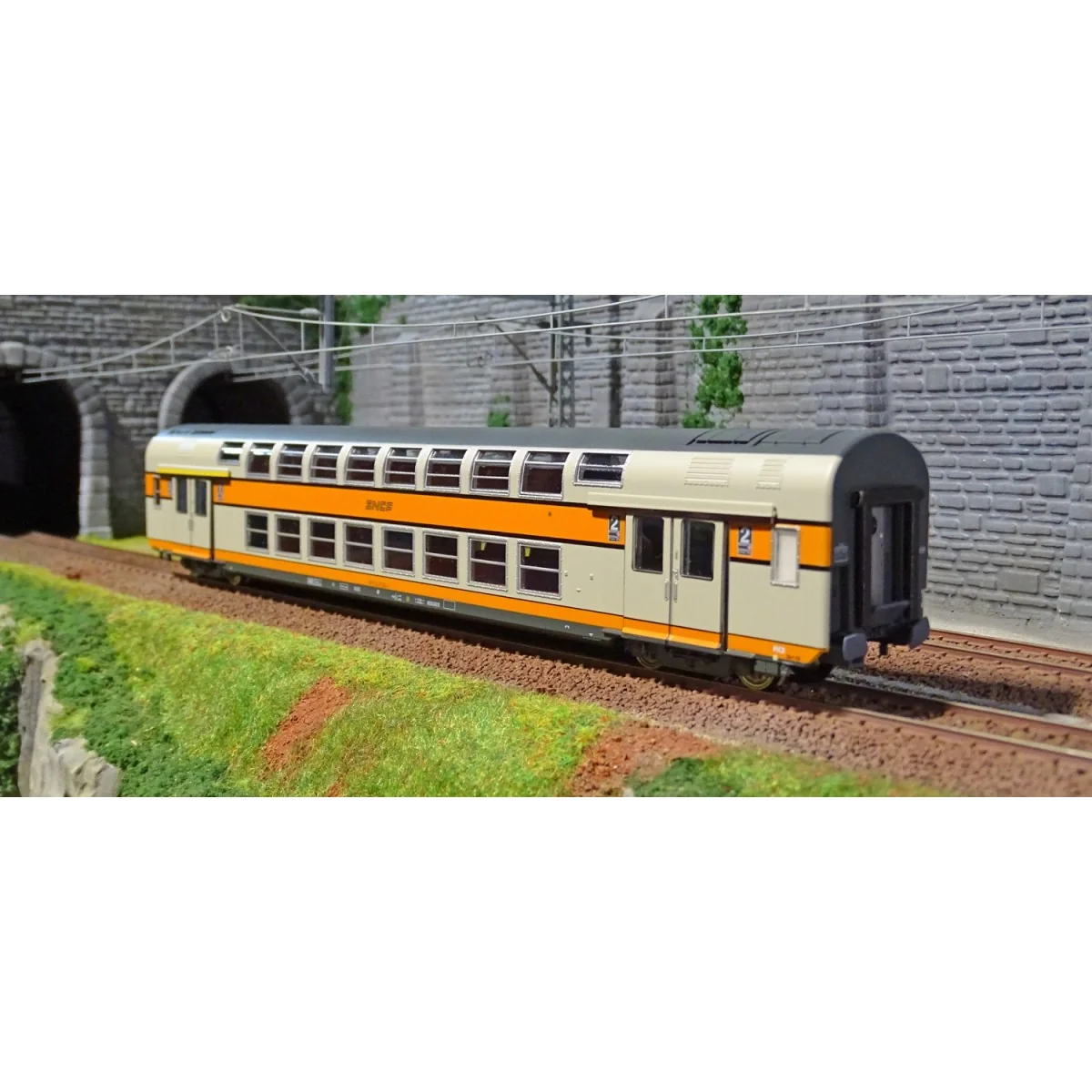 ViTrains 3161 SNCF VB2N passenger coach, 1st / 2nd class, Logo ... ViTrains 3161 SNCF VB2N passenger coach, 1st / 2nd class, Logo ...