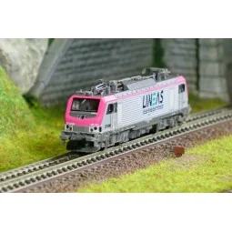 REE Modeles NW299 BB 27135M electric locomotive, LINEAS, pinkish gr...