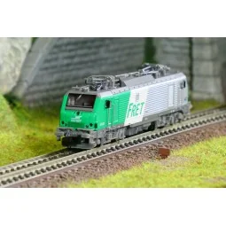 REE Modeles NW300 Electric locomotive BB 37027, SNCF, FRET, cap log...